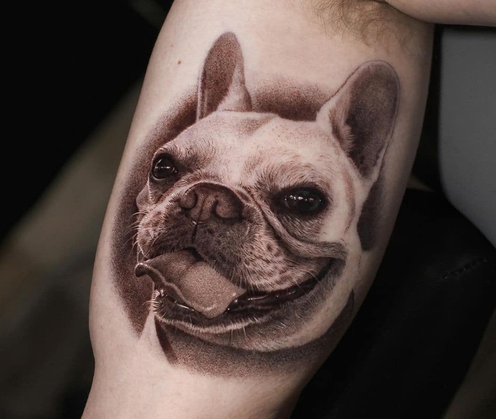 Immortalizing Maggie: The Story Behind The Tattoo 1 tattoo pet dog austin dallas best tattoo jose contreras
