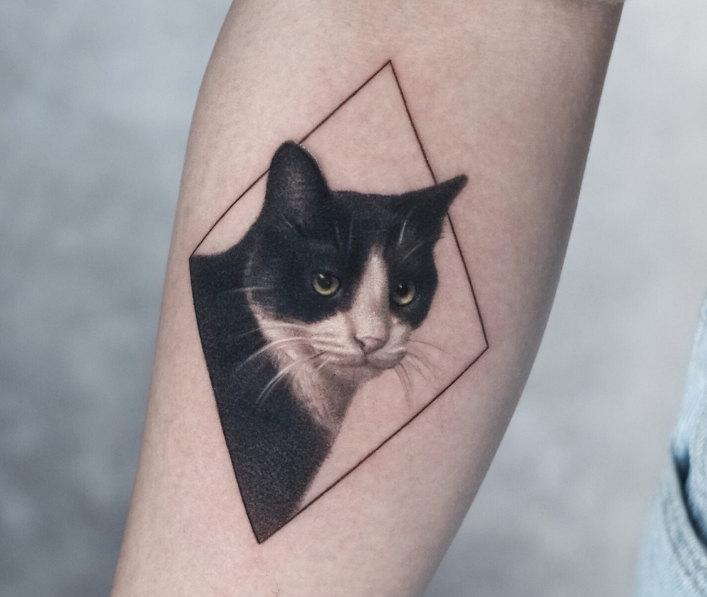 Cat Tattoos in Austin: Honoring Feline Bonds with Ink & Memory 1 Cat tattoos in austin jose contreras1