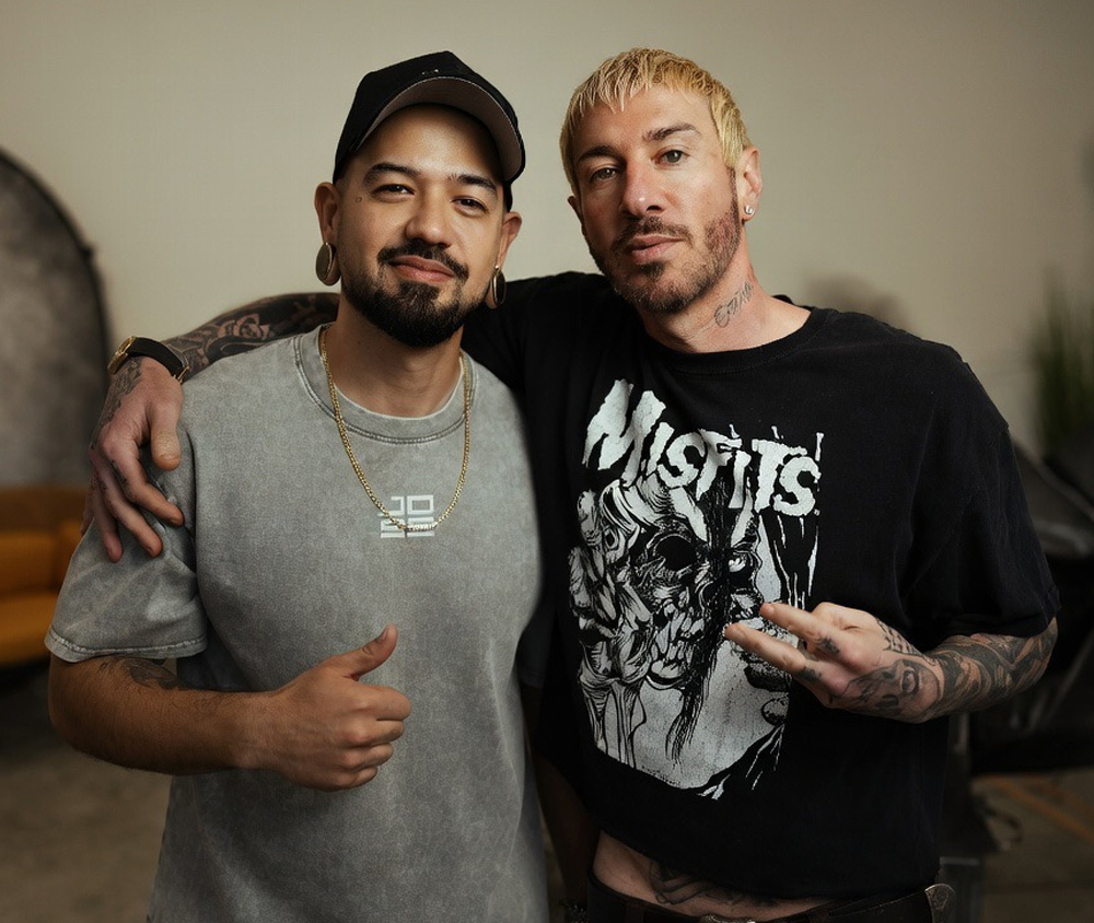 Tattooing Zacky Vengeance and His Girlfriend in Austin - Jose Contreras 1 Tattooing Zacky Vengeance and His Girlfriend in Austin - Jose Contreras Art
